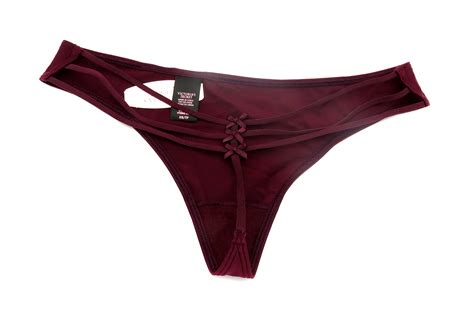 versace victoria's secret v-string lace strappy thong red size|Victoria’s Secret Vintage Strappy Back V.